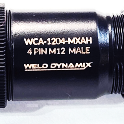 #WCA-1204-MXAH  M12 4-Pin Male Field Attachable Connector