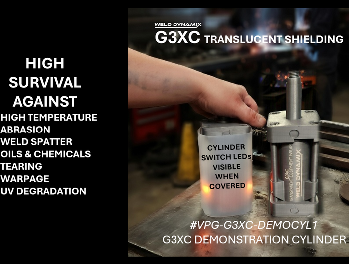 INDUSTRY FIRST - PERMANENT FLEXIBLE SHIELDING WITH TRANSLUCENT PROPERTIES FOR VISUALIZATION OF EQUIPMENT STATUS