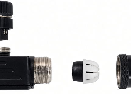 #WCA-1204-F9AH  M12 4-Pin Female 90 Field Attachable Connector