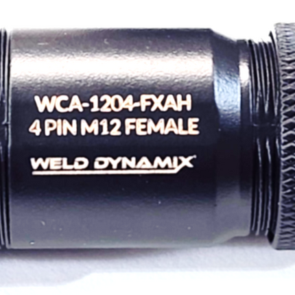 #WCA-1204-FXAH  M12 4-Pin Female Field Attachable Connector