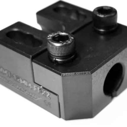 #WMT-12MM-FPXZ 12mm Positive Stop Sensor Mount , Pregnant Slot, All -Steel Construction, ACTIVSTONE Coated