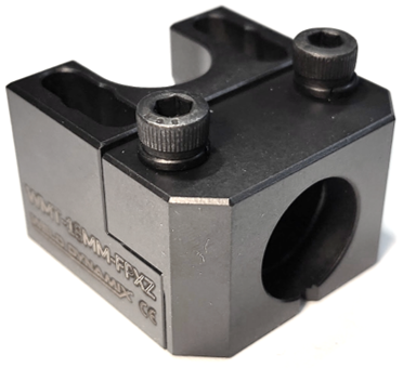 #WMT-18MM-FPXZ 18mm Positive Stop Sensor Mount , Pregnant Slot, All -Steel Construction, ACTIVSTONE Coated
