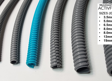 #ACTIV-TUBULAR-MINI   ACTIVFLEX TUBULAR SAMPLE PACK - 0.5M Lengths of all IDs and colors  (Includes Install Tools)