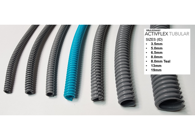 #ACTIV-TUBULAR-MINI   ACTIVFLEX TUBULAR SAMPLE PACK - 0.5M Lengths of all IDs and colors  (Includes Install Tools)