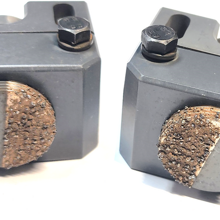 #HALFSPATTER-SEN-MOUNT-30MM  (half coated sensor and mount - 30mm - with spatter applied)