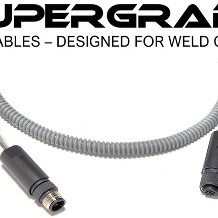 #WCC-0060-T5MF  SUPERGRADE Cable 0.6m Length - 5 Pin M/F Shielded - ACTIVFLEX INSTALLED