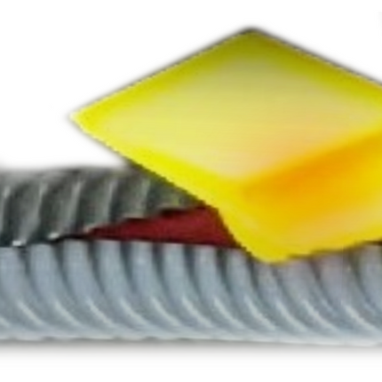 High temperature cable and hose protection for weld cells - resists molten splash & welding spatter splatter slag