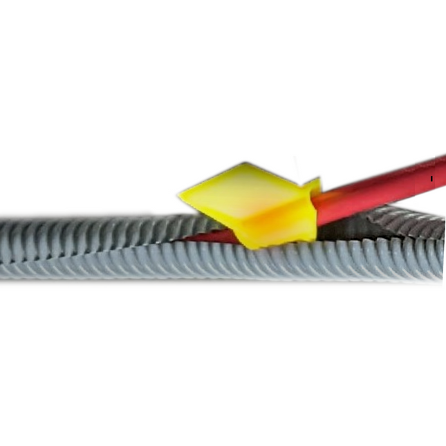 High temperature cable and hose protection for weld cells - resists molten splash & welding spatter splatter slag
